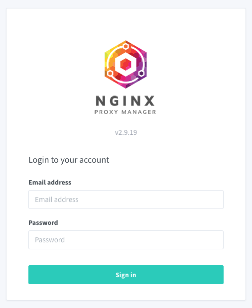 nginx-manager-login